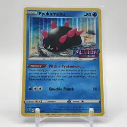 Pyukumuku SWSH169 Pre Release Fusion Strike Promo Pokemon Card - Image 1