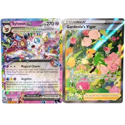 Gardenia's Vigor GG61/GG70, Sylveon EX & Sudowoodo 219/193 3 Card Bundle - Image 1