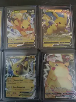 Pikachu Lot Of 10 Pokemon Cards TCG - VMax, Surfing, Flying, GX Celebrations NM - Image 4