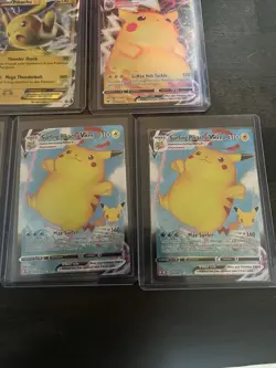 Pikachu Lot Of 10 Pokemon Cards TCG - VMax, Surfing, Flying, GX Celebrations NM - Image 5