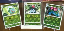 Pokemon TCG Chinese Exclusive Venusaur Combo Set Holo Card US SELLER 🇺🇸 - Image 1
