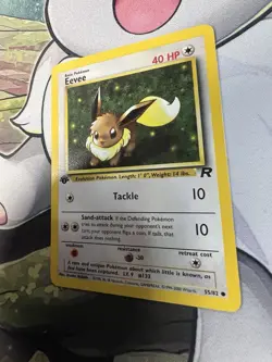 EEVEE 55/82 1st Edition Team Rocket Set WOTC - Pokemon Card 2000 - Image 5