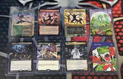 Mtg Magic Spider-Man Lot Of 8 Cards Rare - Image 1