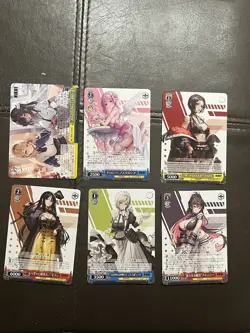 Weiss Schwarz Nikke Lot of 6 Different Cards From Japan Near Mint - Image 1