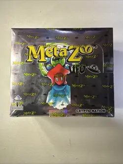 MetaZoo UFO 1st Edition Booster Box Factory Sealed 2022 TCG Trading Card Game - Image 1