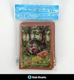 POKEMON CENTER JAPANESE LECHONK 64 CARD SLEEVES SEALED - Image 1