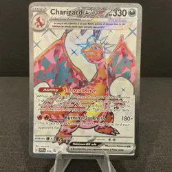 Charizard ex SVP 056 Black Star Promo Full Art Holo Pokemon TCG Card - Image 1