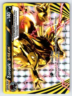 Zoroark BREAK 92/162 2015 XY Breakthrough Set Pokemon Card Ultra Rare - Nm/Vlp - Image 1
