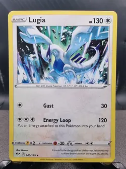 Lugia 140/189 Non Holo Rare Darkness Ablaze Pokemon Card NM/M - Image 1