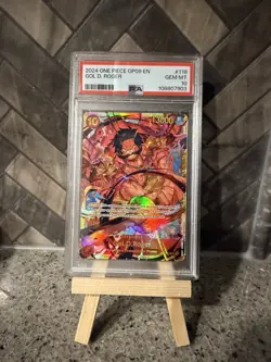 Gol.D.Roger OP09-118 Emperors In The New World One Piece Card Game English Psa10 - Image 1