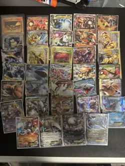 Pokemon Card Lot EX Shiny V Ultra Rare NM/LP Pokemon Cards - LOT OF 34 - Image 1