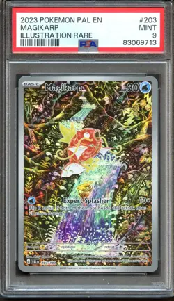 Magikarp 203/193 Paldea Evolved Illustration Rare PSA 9 Mint Pokemon Card - Image 1