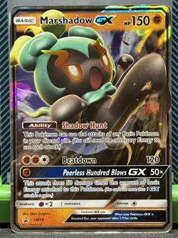 Pokemon Marshadow GX SM59 TCG Holo Black Star Promo Card NM - Image 1