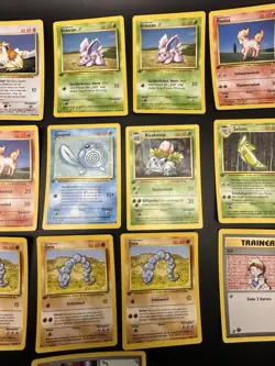 1999 1st Edition Pokemon (16 cards + 18 Energies) German Deutsch Base Set Lot - Image 3