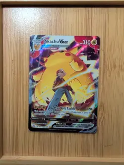 Pikachu VMAX 310 HP G-Max Volt Tackle Pokemon Card - Image 1