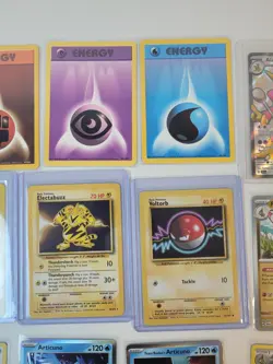 Vintage Pokemon Card Lot, Full Art Modern, Energy, 1999 - Image 5