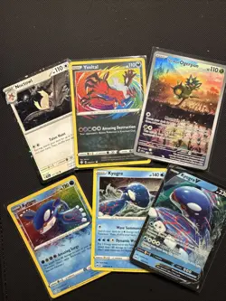 Pokemon Card Lot 6 Holos SWSH Promo , Amazing Rares, Kyogre & Cosmos Holo - Image 1