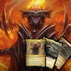 -CUSTOM EDH/COMMANDER DECK- Sauron the Dark Lord - The Lord of the Rings! - Image 1