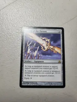 1x MTG Sword of the Paruns - Guildpact Magic the Gathering LP Free Shipping - Image 1