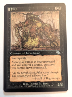 Magic Mtg Judgment Filth near mint - Image 1