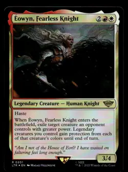 Eowyn, Fearless Knight 201 Foil R Universes Beyond: The Lord of the Rings: Tales - Image 1