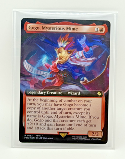 MTG Gogo, Mysterious Mime - Extended Art Foil - 153 - Final Fantasy - Image 1