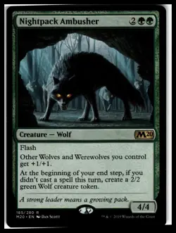 Core Set 2020 #185 Nightpack Ambusher - Image 1