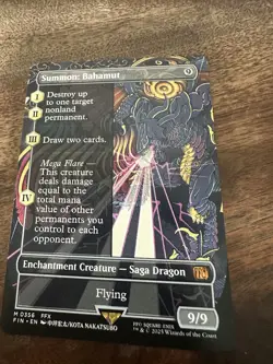 Summon: Bahamut (Borderless) Final Fantasy Regular - Image 1