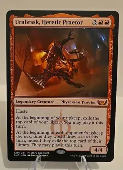 Urabrask, Heretic Praetor MTG Streets of New Capenna - Image 1