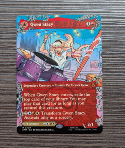 Magic the Gathering - Gwen Stacy (0209) (Borderless) (SPM) #209 - Image 1