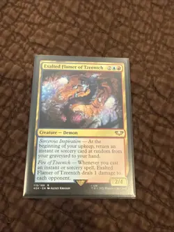 1x Exalted Flamer of Tzeentch NM-Mint, English Universes Beyond: Warhammer 40,00 - Image 1