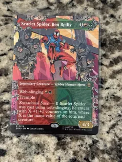 MTG Scarlet Spider, Ben Reilly - Borderless, NM-Mint, English - Image 1
