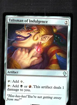 Talisman of Indulgence U Commander: FINAL FANTASY 366 NM Normal - Image 1