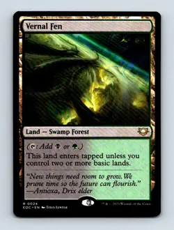 #24 2025 Edge of Eternities Commander Vernal Fen Rare - Image 1