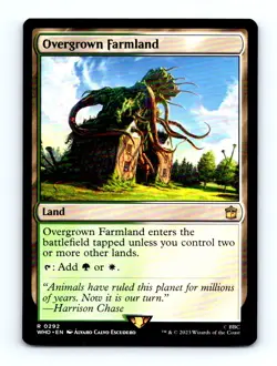 #292 2023 Doctor Who Overgrown Farmland Rare - Image 1