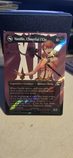 Vanille, Cheerful l'Cie (Borderless) (Surge Foil) Final Fantasy Foil - Image 1