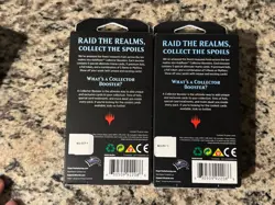 TWO Magic The Gathering Kaldheim Collector Booster Pack Sealed 630509922086 - Image 2