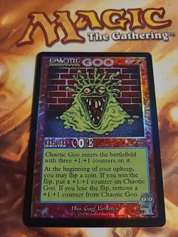 Magic The Gathering - Secret Lair - Chaotic Goo - #1658 - RAINBOW FOIL - Image 1