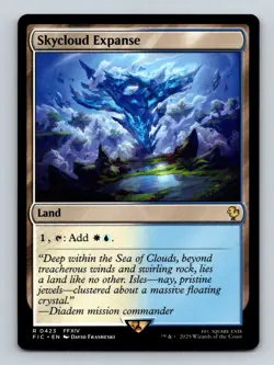 #423 Skycloud Expanse 2025 Final Fantasy Commander ~ Rare - Image 1