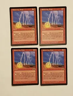 Awesome Magic the Gathering MTG Exodus Shattering Pulse x4 nm/mint English - Image 1