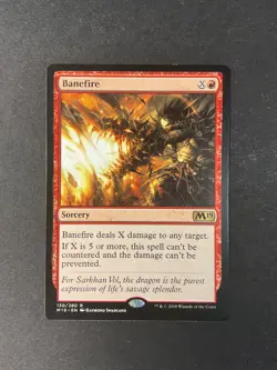 Banefire - Core Set 2019 - Magic the Gathering - MTG - Image 1