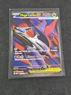 Mega Latias ex 163/132 Ultra Rare Pokemon TCG ME01: Mega Evolution - English - Image 1