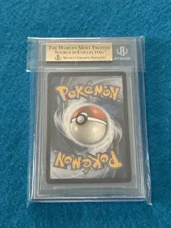 BGS 9.5 GEM MINT Pokemon HIDDEN FATES GLACEON GX FULL ART SHINY SV55/SV94 - Image 2