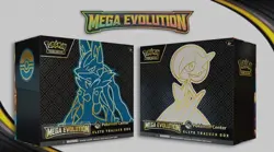 SHIPPED ✅ Pokemon Center ETB Mega Evolution Lucario & Gardevoir Box Set of 2 - Image 1