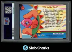 2000 TOPPS POKEMON TV ANIMATION EDITION SERIES 3 #OR2 FIT TO BE TIED FOIL PSA 9 - Image 2