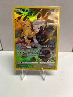 Pokemon TCG - Pikachu #TG05/TG30 Lost Origin Trainer Gallery Holo (NM-M) - Image 1