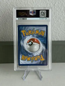 Hisuian Growlithe Illustration Rare Pokemon Twilight Masquerade PSA 8 - Image 2
