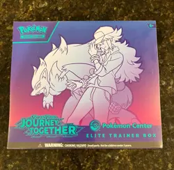 Pokemon TCG Journey Together Pokemon Center Elite Trainer Box PC ETB New Sealed - Image 1