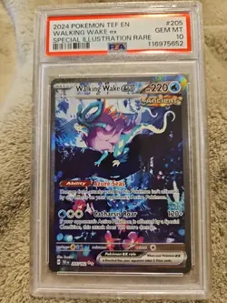 Walking Wake ex - SIR - 2024 POKEMON TEF EN - #205 - GRADED PSA GEM MINT 10 - - Image 2