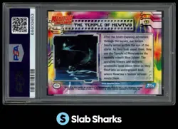 1999 TOPPS POKEMON THE FIRST MOVIE TEMPLE OF MEWTWO FOIL PSA 8 - Image 2